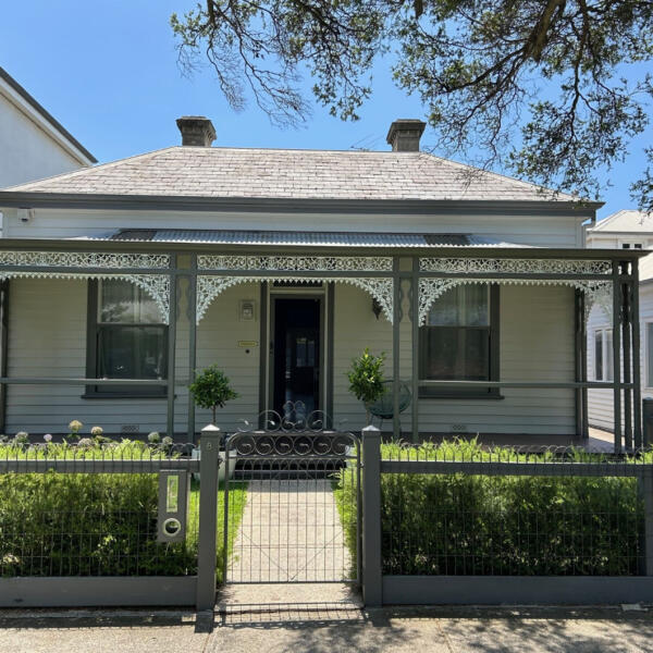 Exterior house painting completed in Newport